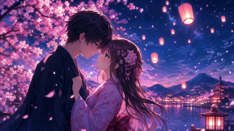 捷克街头动漫-【捷克街头动漫】花火之夜·唯美恋爱动漫短片